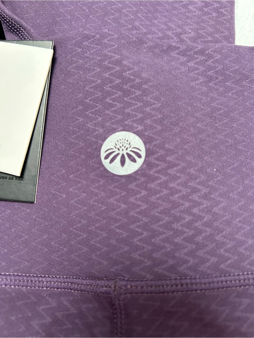 SENITA ATHLETICS HIGH WAIST LEGGINGS, SIZE XS, PURPLE, NWT - Picture 7 of 7